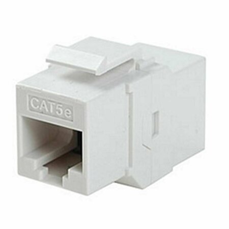 ZIOTEK In-line Faceplate Coupler- White 180 0584